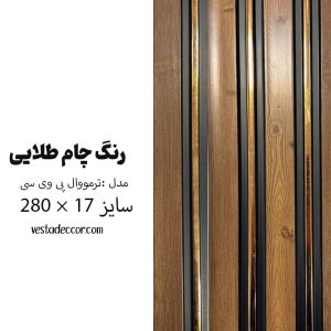ترمووال چام طلایی - PVC
